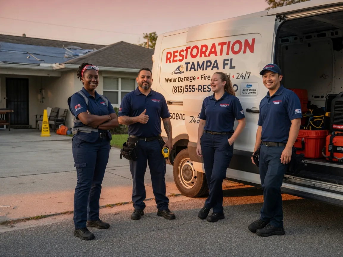 Water Damage Restoration company in Newkirk, OK